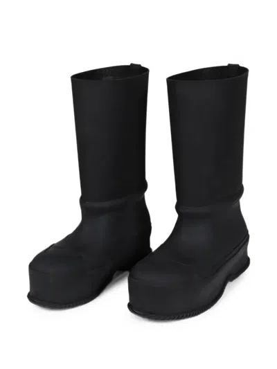 Matthew Williamson Platform Rubber Boots In Black