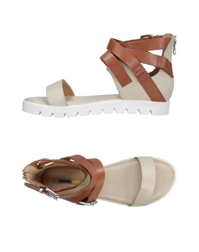 Manas Sandals In Ivory