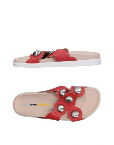 Manas Sandals In Red