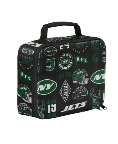 Outerstuff New York Jets Backpack And Lunchbox Set In Black