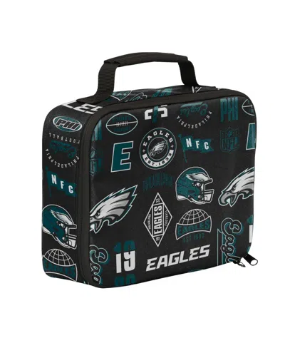 Outerstuff Philadelphia Eagles Backpack And Lunchbox Set In Black