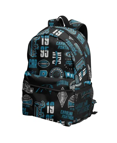 Outerstuff Carolina Panthers Backpack And Lunchbox Set In Black