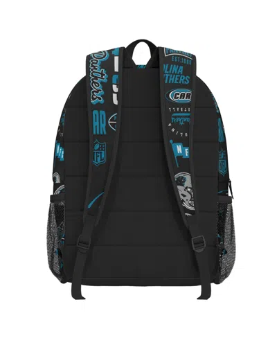 Outerstuff Carolina Panthers Backpack And Lunchbox Set In Black