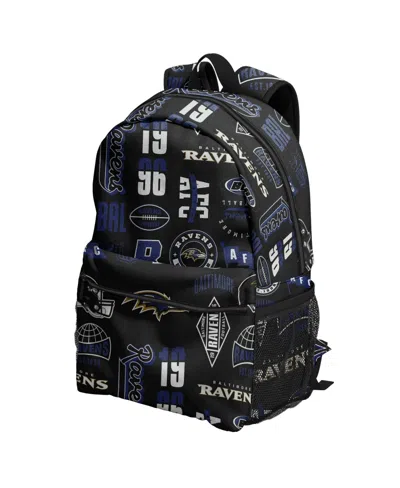 Outerstuff Baltimore Ravens Backpack And Lunchbox Set In Black
