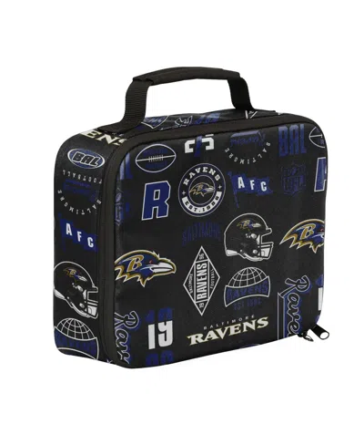 Outerstuff Baltimore Ravens Backpack And Lunchbox Set In Black