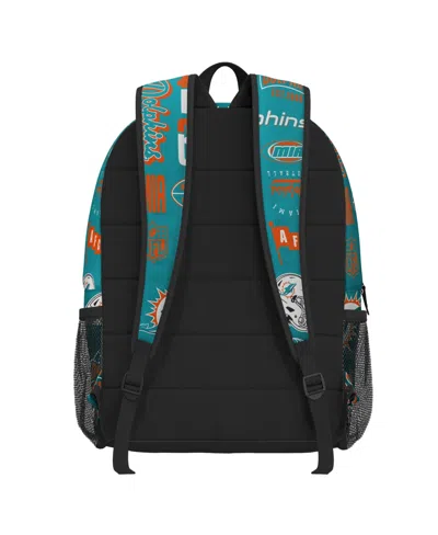Outerstuff Miami Dolphins Backpack And Lunchbox Set In Teal
