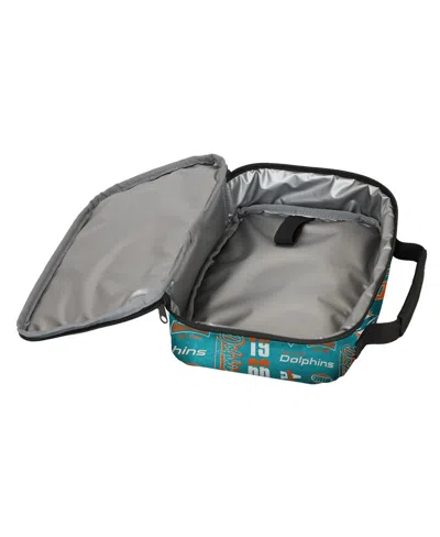 Outerstuff Miami Dolphins Backpack And Lunchbox Set In Teal