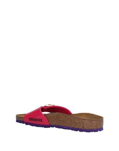 Shop Birkenstock Sandals In Fuchsia