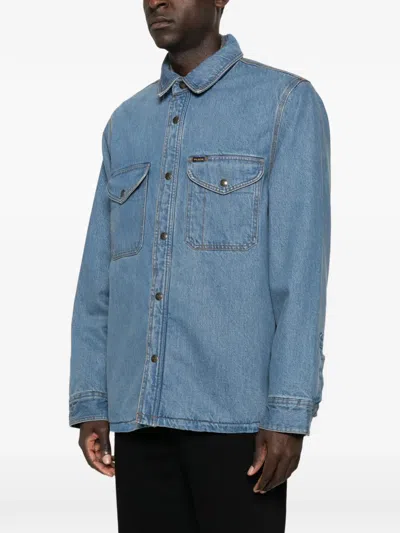 Filson Flap-pocket Overshirt In Blue