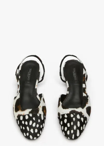 Tony Bianco Pixie Snow Leopard/black Speckle In Snow Leopard/black Speckle