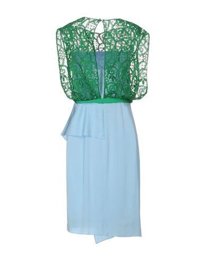 Shop Vionnet Short Dresses In Sky Blue