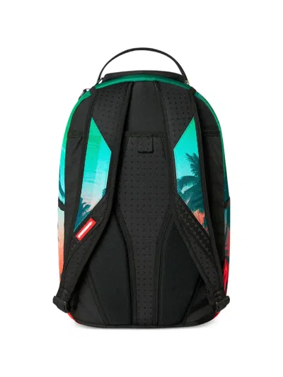 Sprayground University Of Miami Hurricanes Touchdown Thunder Backpack In Multi