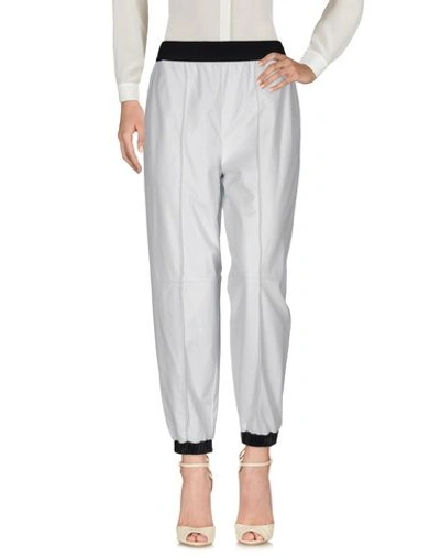 Vionnet Casual Trousers In Light Grey