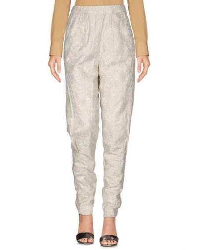 Shop A.f.vandevorst Casual Pants In Ivory