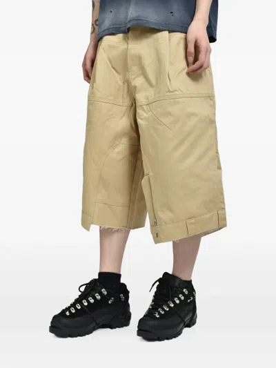 Protocol Index Upside Down Cargo Shorts In Neutral