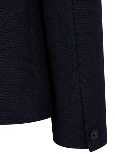 Tomboy Flap-pocket Jacket In Blue