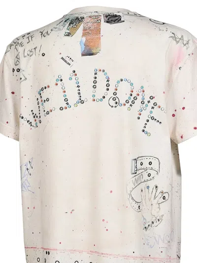 We11 Done Trompe-l'oeil T-shirt In Multi