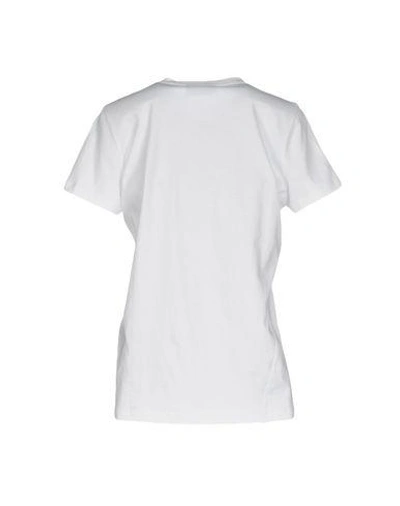 Shop Courrèges T-shirt In White