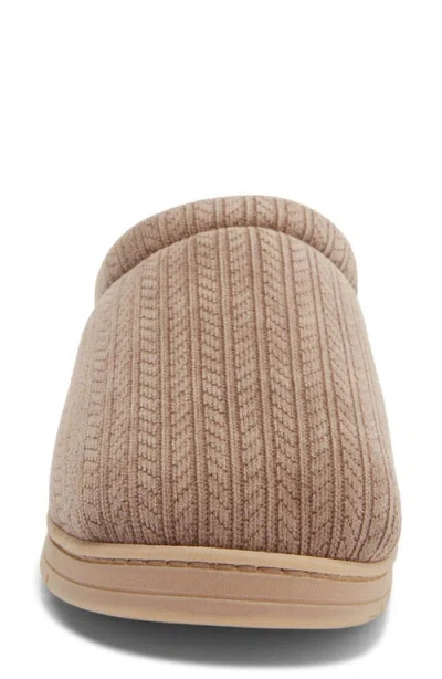 Isotoner Jersey Cable Clog Slipper In Multi