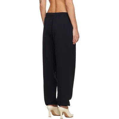 Essentials Logo Drawstring Sweatpants In Black