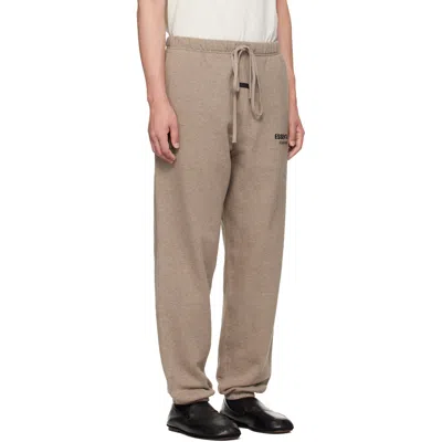 Essentials Classic Fit Fleece Sweatpant In Brown