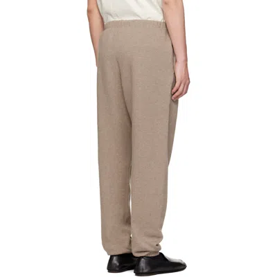 Essentials Classic Fit Fleece Sweatpant In Brown
