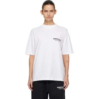 Essentials White Classic T-shirt In White