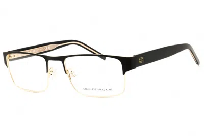 Tommy Hilfiger Th 2074 0i46 00 Matte Black Gold 55mm In Transparent