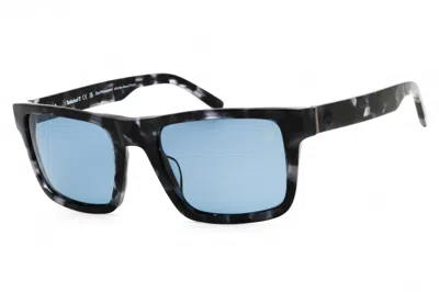 Timberland Rectangle-frame Sunglasses In Blue
