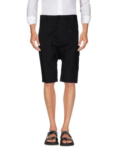 Shop Helmut Lang Shorts In Black