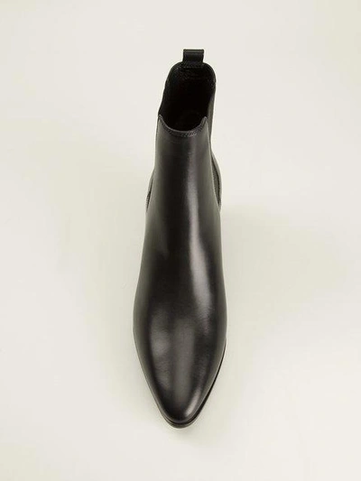 Shop Saint Laurent 'wyatt' Chelsea Boots