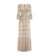 NEEDLE & THREAD Dragonfly Embellished Gown