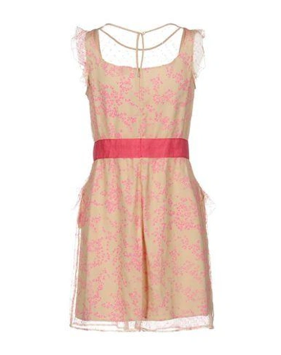 Shop Red Valentino Short Dress In Pink