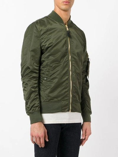 Alpha Industries Zipped Bomber Jacket
