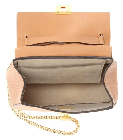 Shop Chloé Drew Mini Leather Shoulder Bag In No