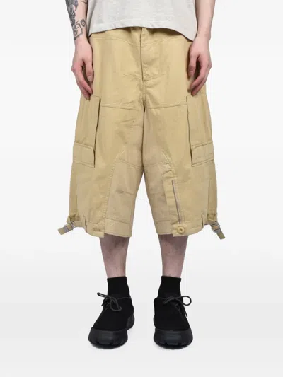 Protocol Index Upside Distressed Cargo Pants In Brown