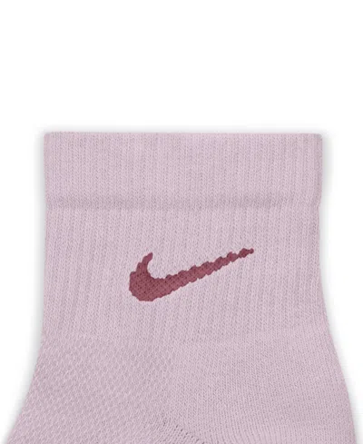 Nike Men's Elevated Everyday Ankle Socks, 6-pack In Multi