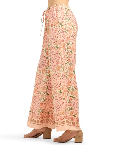 Bcx Juniors' Wide-leg Pull-on Pants In Multi