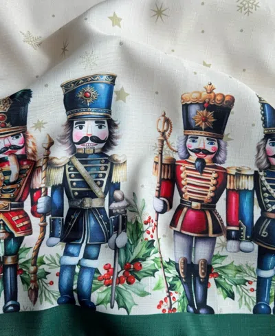Elrene Royal Nutcracker Tablecloth, 60" X 102" In Ivory