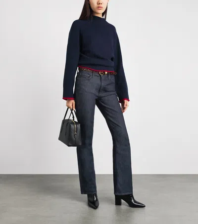 Rag & Bone Peyton Mid-rise Bootcut Jeans In Blue