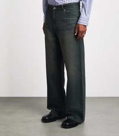 System Wide-leg Jeans In Multi