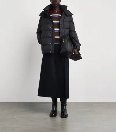 Moncler Down Adaptable Maya 70 Jacket In Black