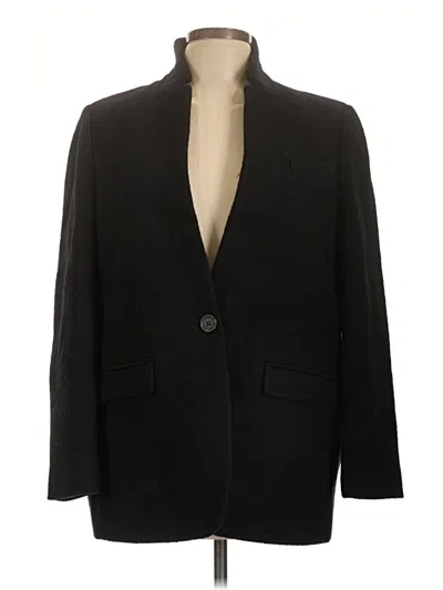 Jcrew Wool Blazer Jacket In Black