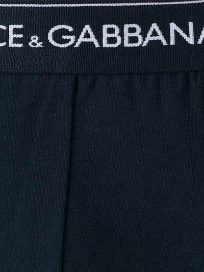 Shop Dolce & Gabbana Logo Waistband Boxers