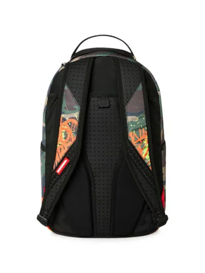 Sprayground Unisex '90s Nick Camo With Graffiti Backpack In Multi