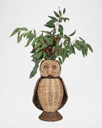 Juliska Devon Willow Owl Vase, 15"
