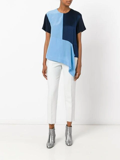 Shop Diane Von Furstenberg Asymmetric T-shirt