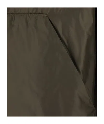 Aspesi Hooded Zip-up Jacket In Green