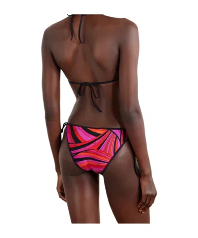 Pucci Printed Bikini Top In Multi