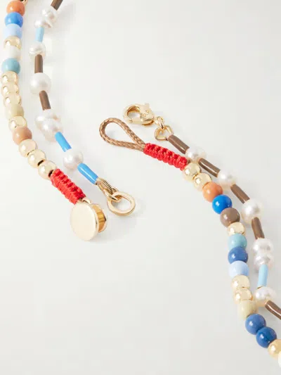 Assouline Colorful Doublelayer Necklace In Multi